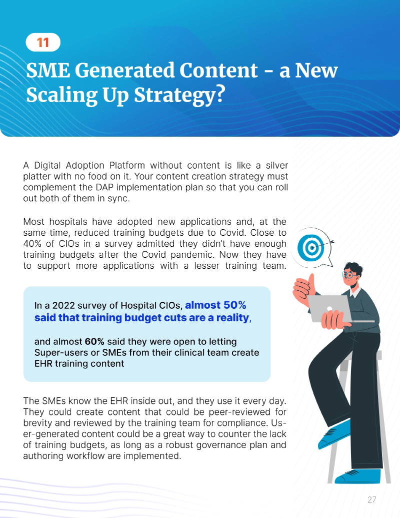 SME Generated Content - a New Scaling Up Strategy